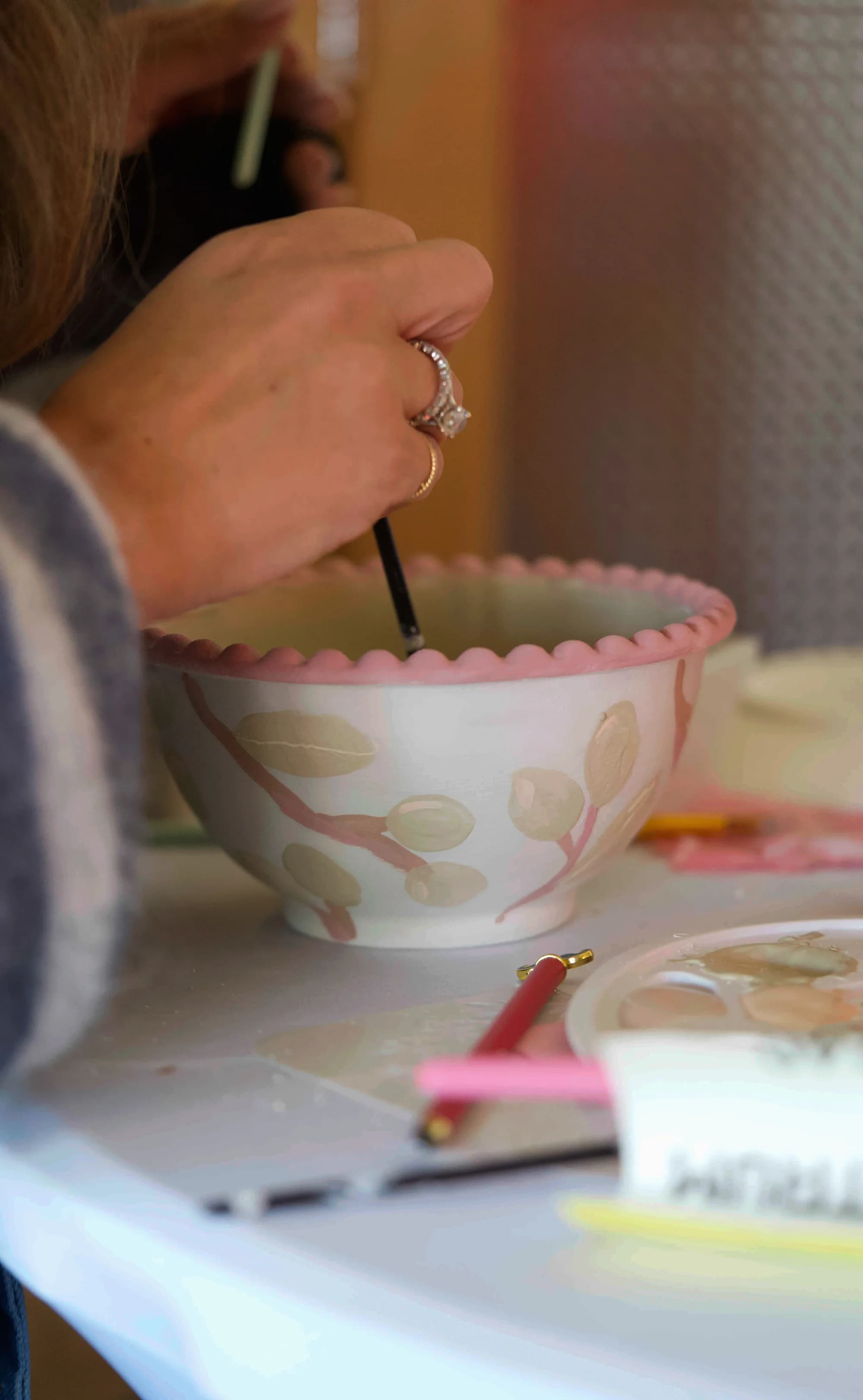 Afgewerkte bowl